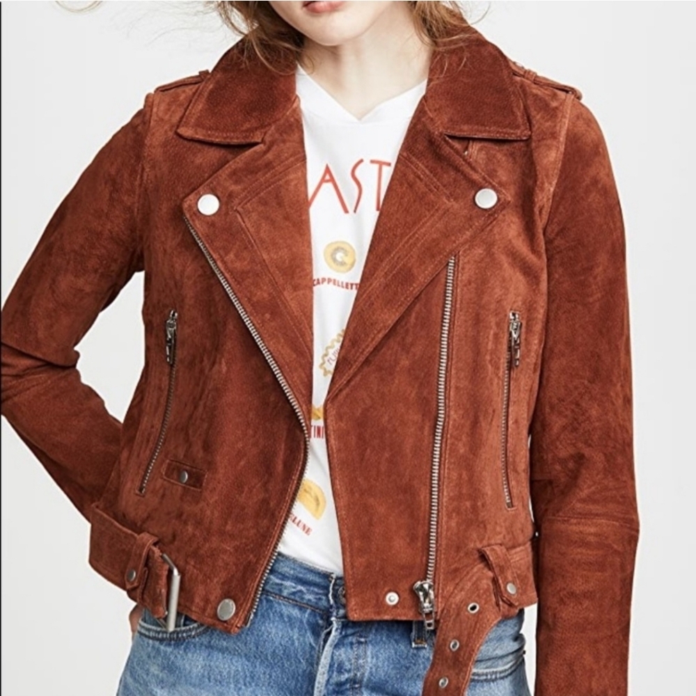 Blank NYC Terracotta Corduroy Utility Jacket